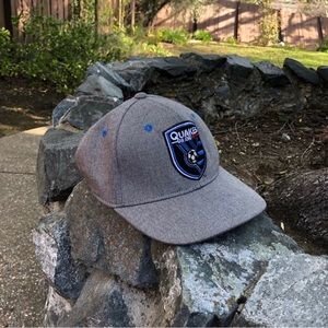 San Jose Earthquakes Adidas Hat Blue Grey MLS